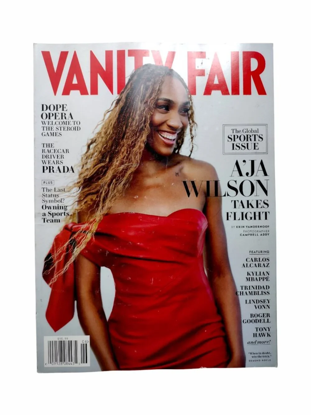 Vanity Fair 6 Issue Bundle 2026 Lisa, Marc Jacobs, Teyanna Taylor, A'Ja Wilson